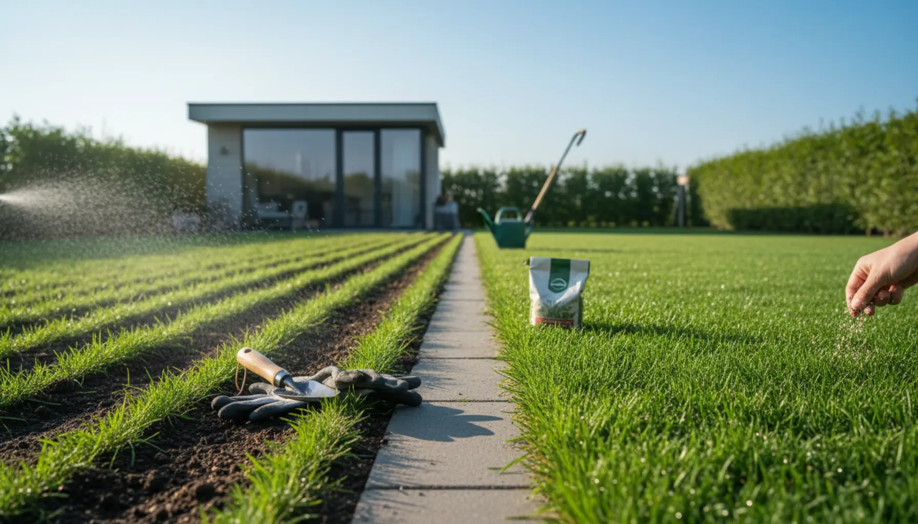 Instrukcja jak założyć i pielęgnować piękny trawnik krok po kroku