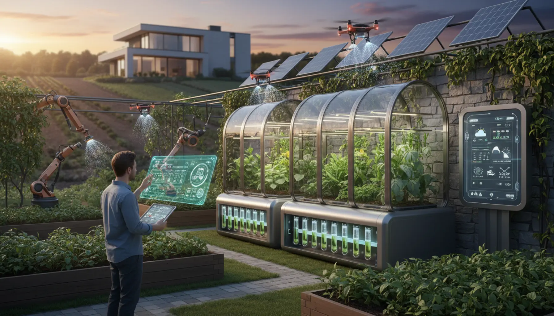 Nowoczesne narzędzia ogrodnicze automatyzacja i aplikacje do ogrodu