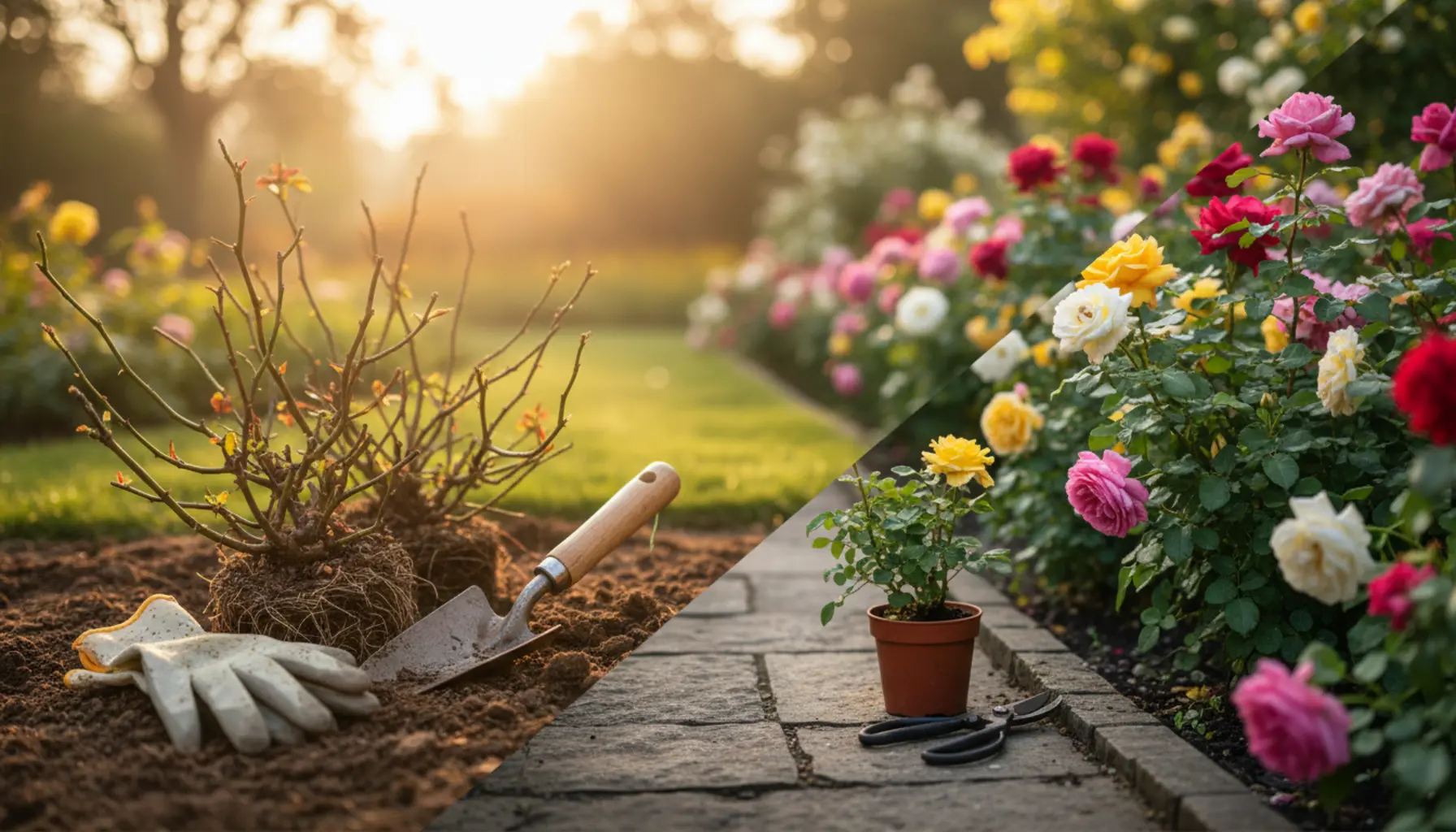 Sadzenie róż najlepszy termin dla pięknych krzewów różanych w ogrodzie