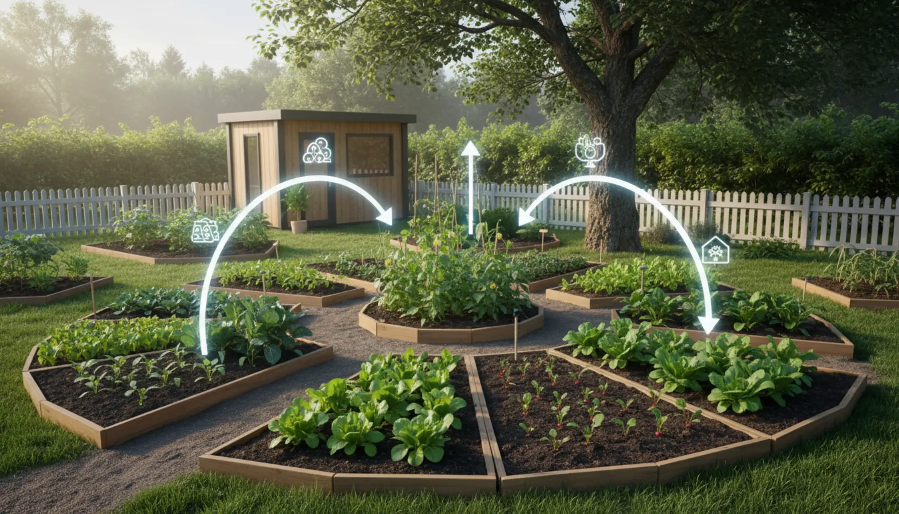 płodozmian zdrowy warzywnik zaplanowany krok po kroku efektywne ogrodnictwo