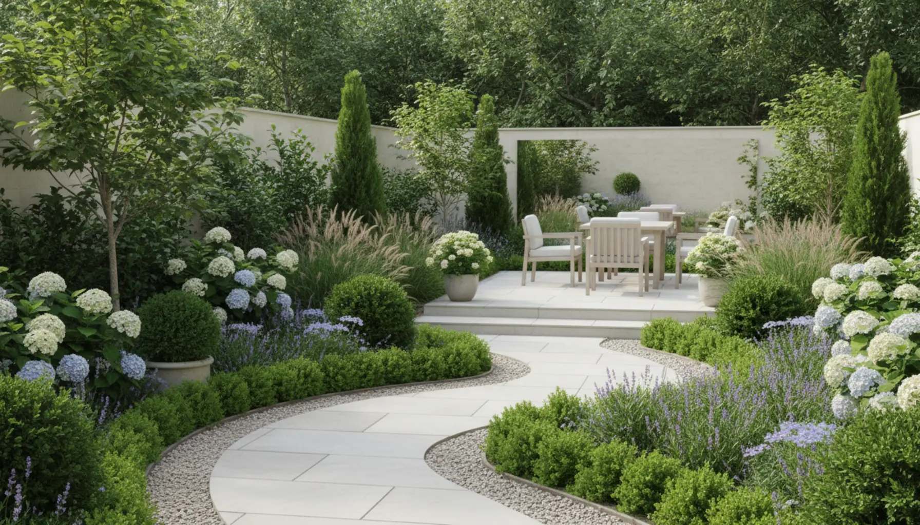 Optyczne powiększanie małego ogrodu praktyczne sposoby i porady